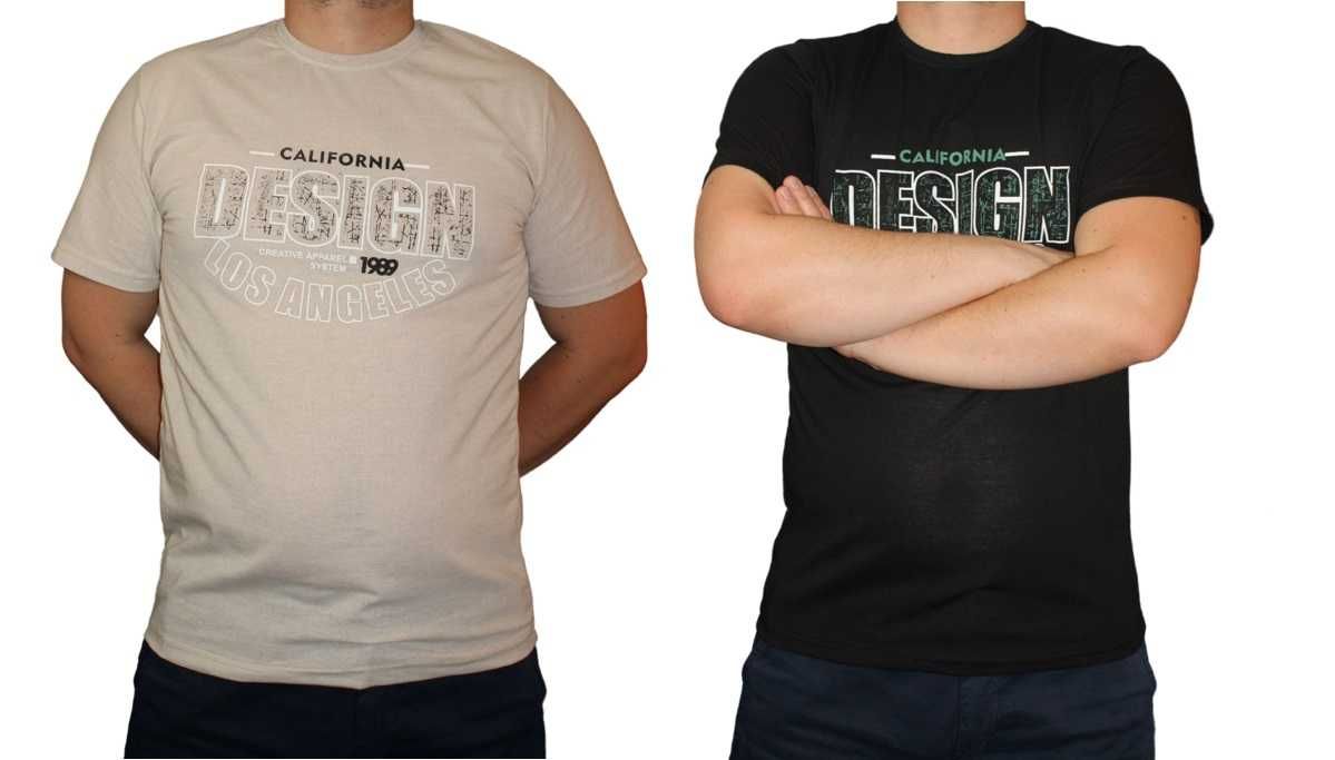 T-SHIRT koszulka męska mix kolor rozmiary od M do 6XL