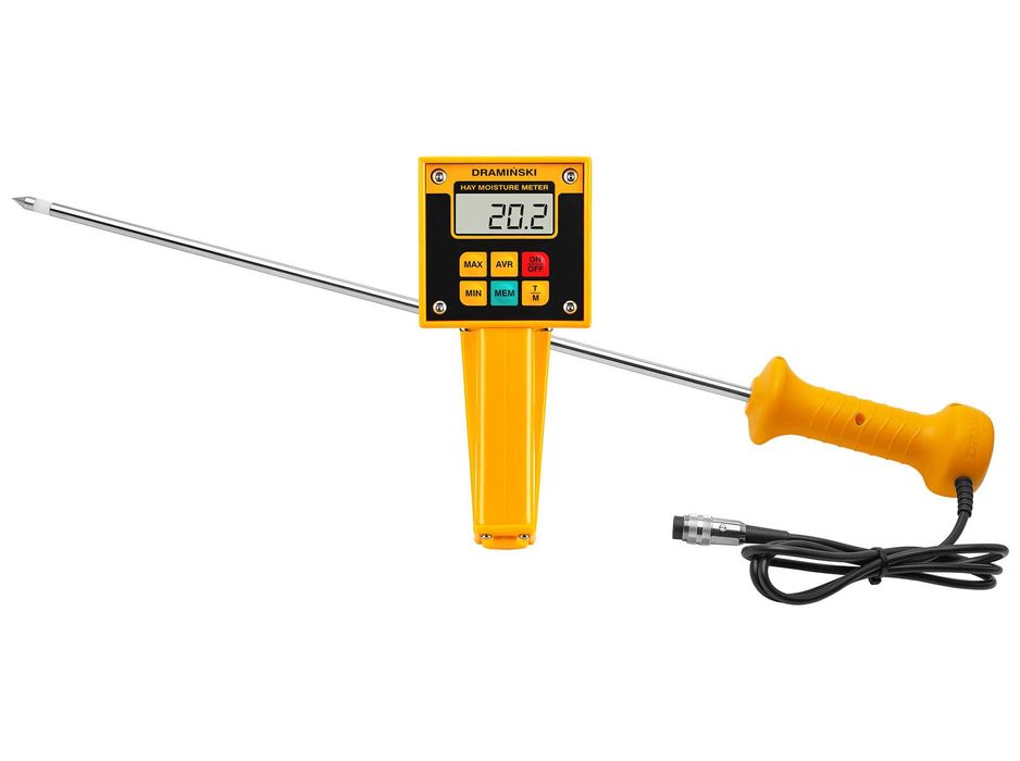 Tester do traw, miernik do pokosów, wilgotnościomierz Hmm Dramiński