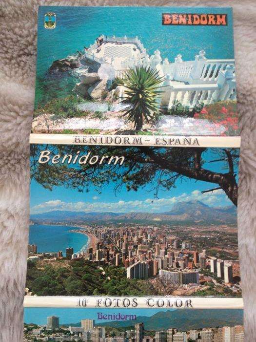 Conjunto Postais Benidorm + Turquia/Bósforo