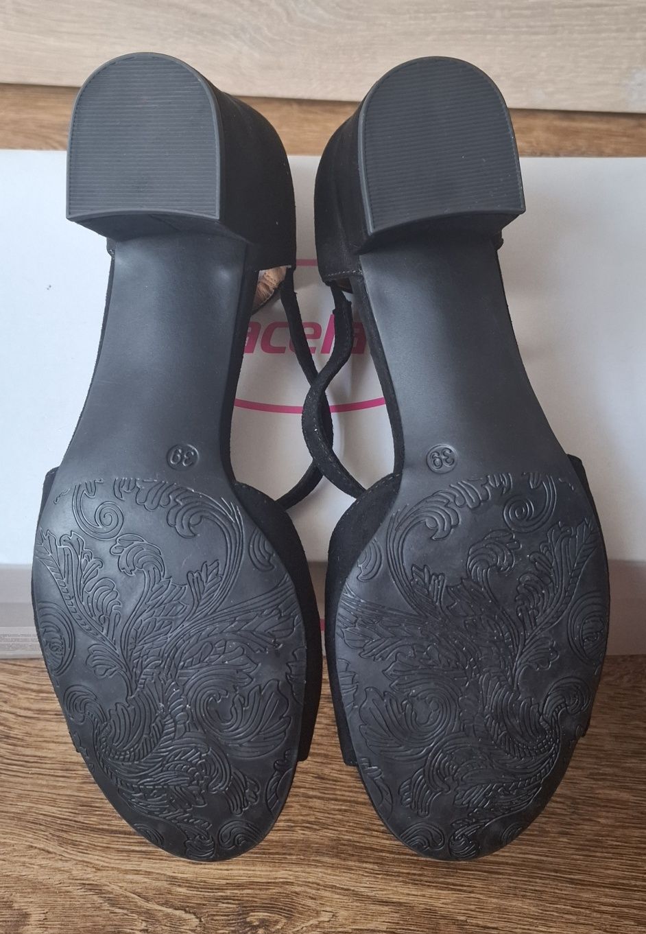 sandałki damskie rozm39 deichmann - nowe .