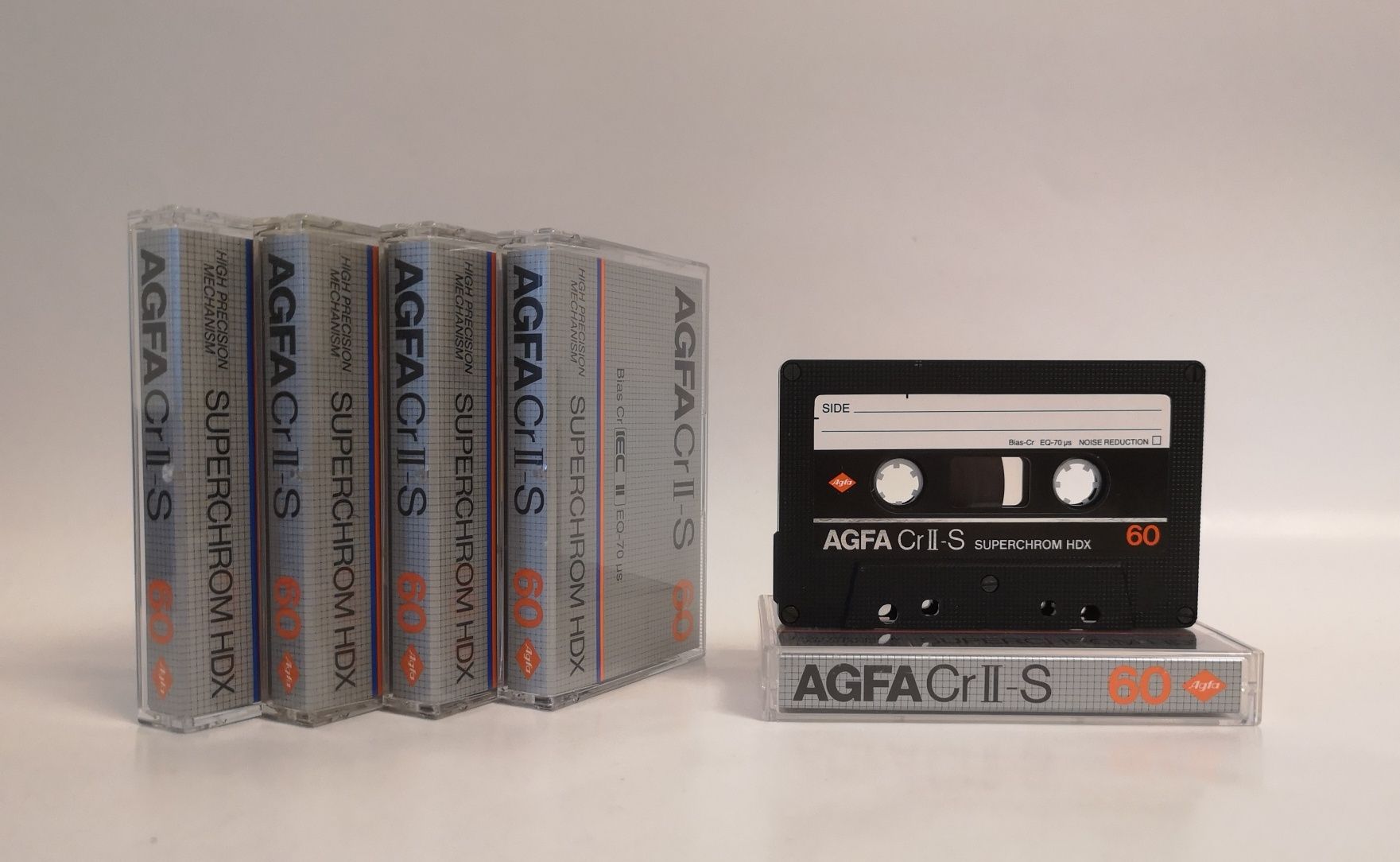 Аудиокассеты AGFA Cr II - S