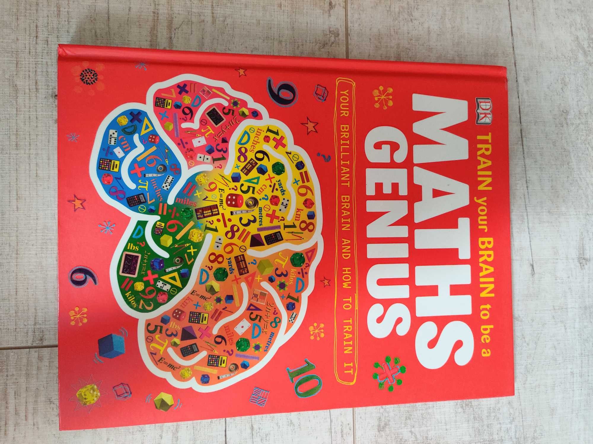 Train Your Brain to be a Maths Genius DK książka po angielsku