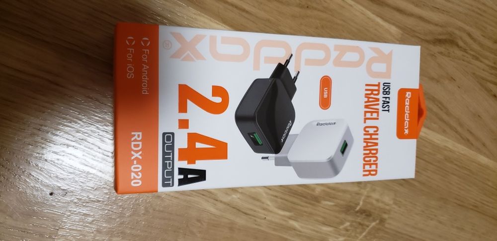 Блочок зарядки 2,1А, 2.4А Reddax. Детальніше в описі