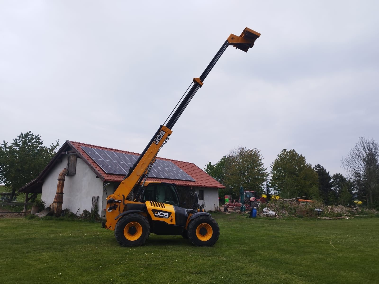 JCB 535-95 Agri Super Ładowarka teleskopowa pneumatyka i poziomowanie