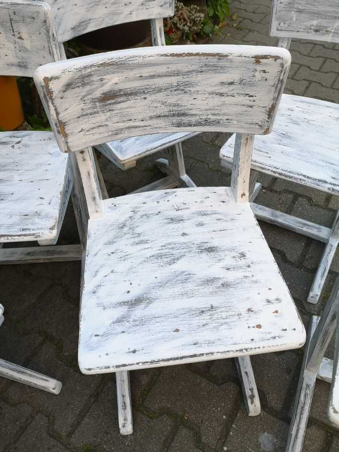 krzesło zestaw vintage dekoracja lata 60 retro ogród wiosna lato taras