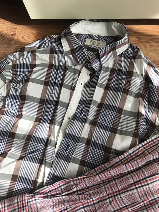 Чоловіча сорочка в клітинку одяг безкоштовно