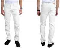 DIESEL BELTHER  białe W32 L34 88cm W31 L32 streetwear jeansy dsquared