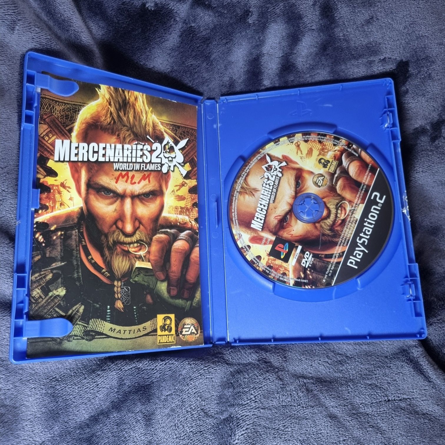 Mercenaries 2 Wolrd in Flames Ps2