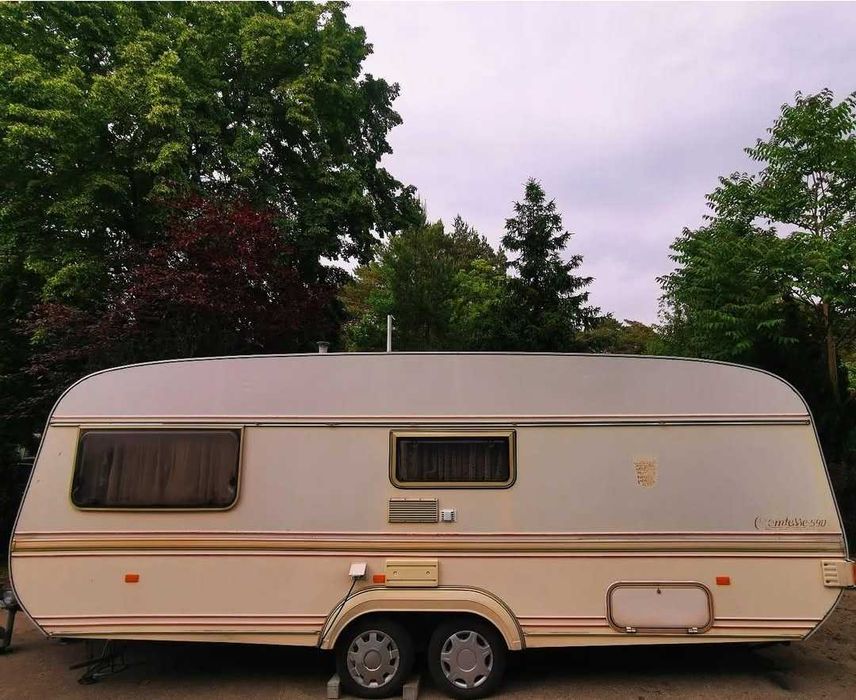 CampOlo - przyczepa kempingowa - płw. Helski - kemping Kormoran