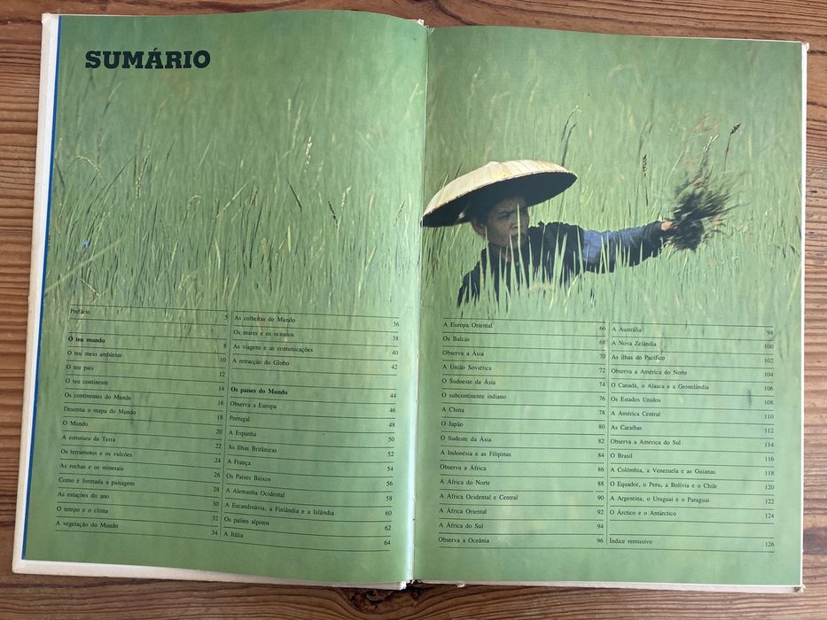 Atlas Mundial Juvenil Círculo de Leitores - Anos 80