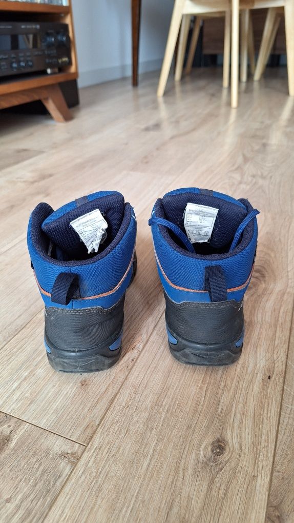 Buty turystyczne dla dzieci wodoodporne Quechua MH 120 MID rozmiar 38