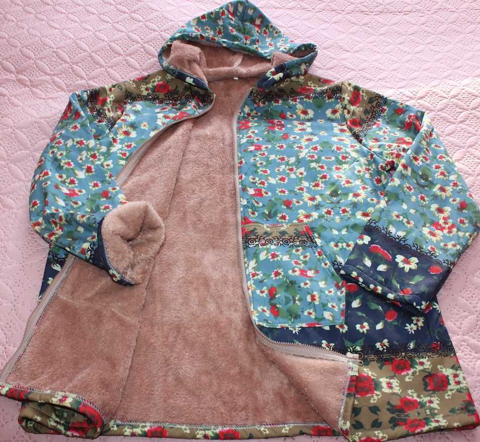 NOWA Jesienno  wiosenna kurtka - bluza Roz.  5x-XL