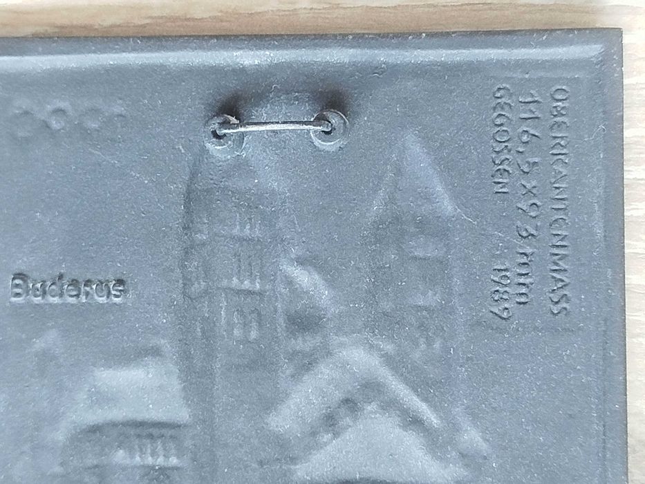 prezent dla urodzonych w 1990 roku tablicę Buderus, Katedrę Cesarską