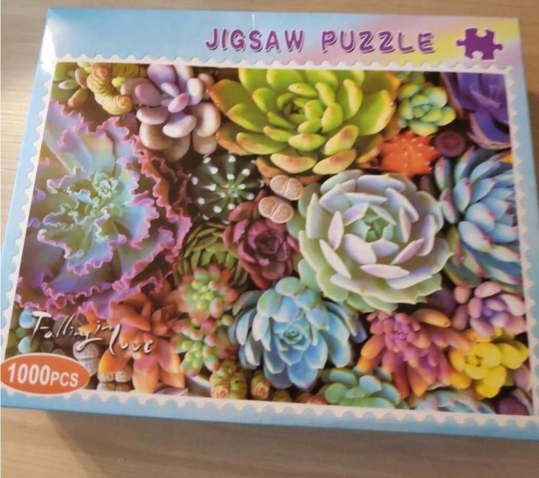 Puzzle Sukulenty 1000