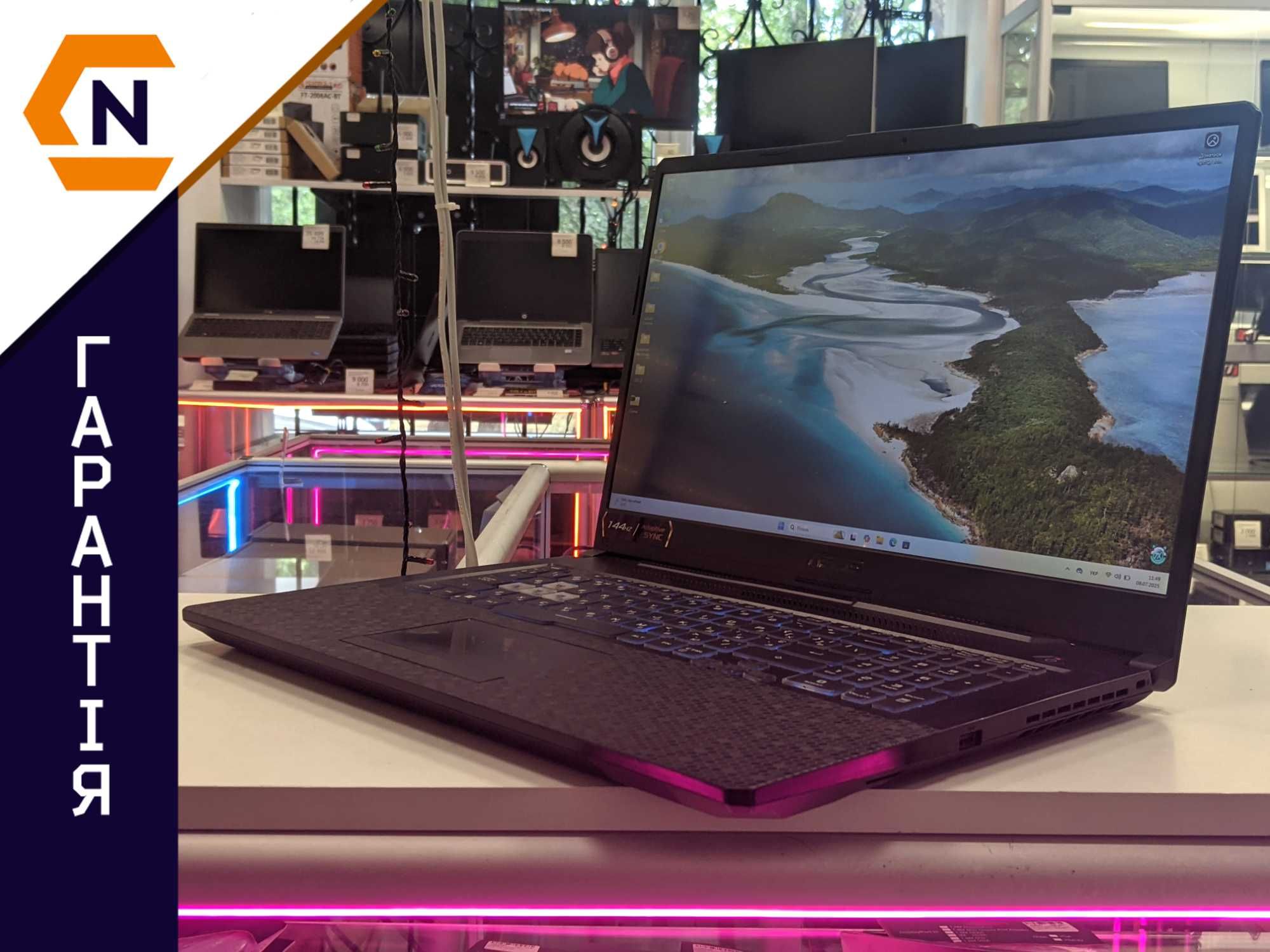 Asus TUF Gaming FX706 17.3" IPS/i5-11400H/RTX 3050 4GB/16GB/SSD 512GB