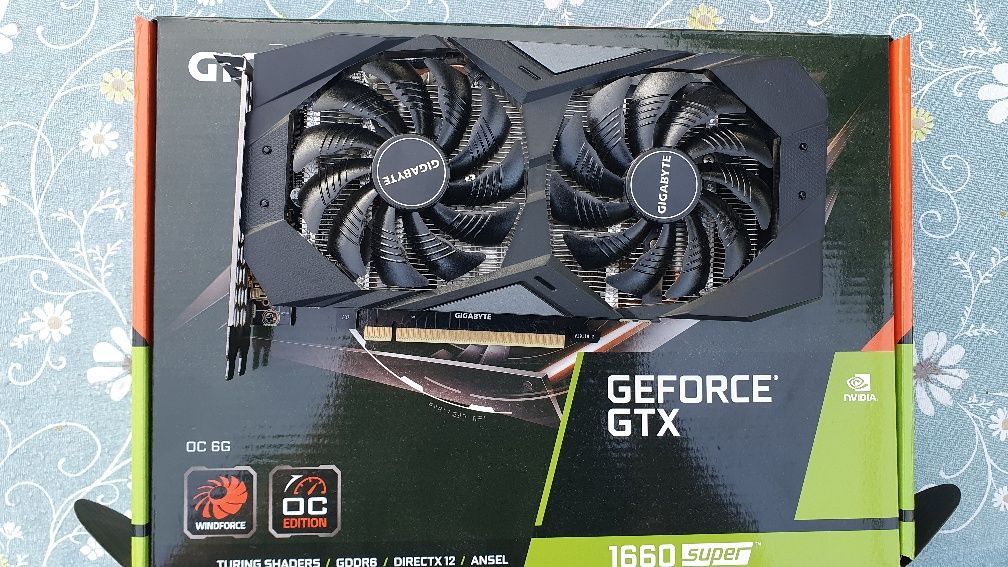 Zamiana /Karta graficzne GTX 1660 super Gigabyte OC Edition