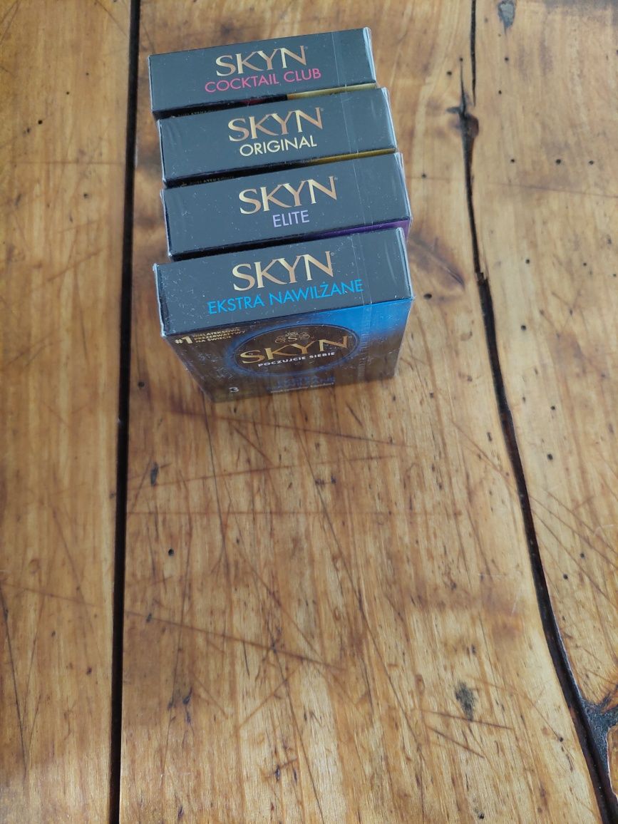 Zestaw prezerwatyw SKYN – 4 rodzaje