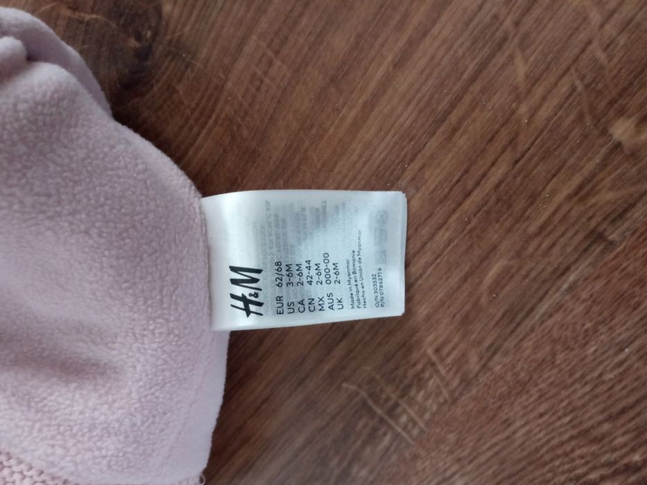 Czapka H&M rozm 42-44- /62/68