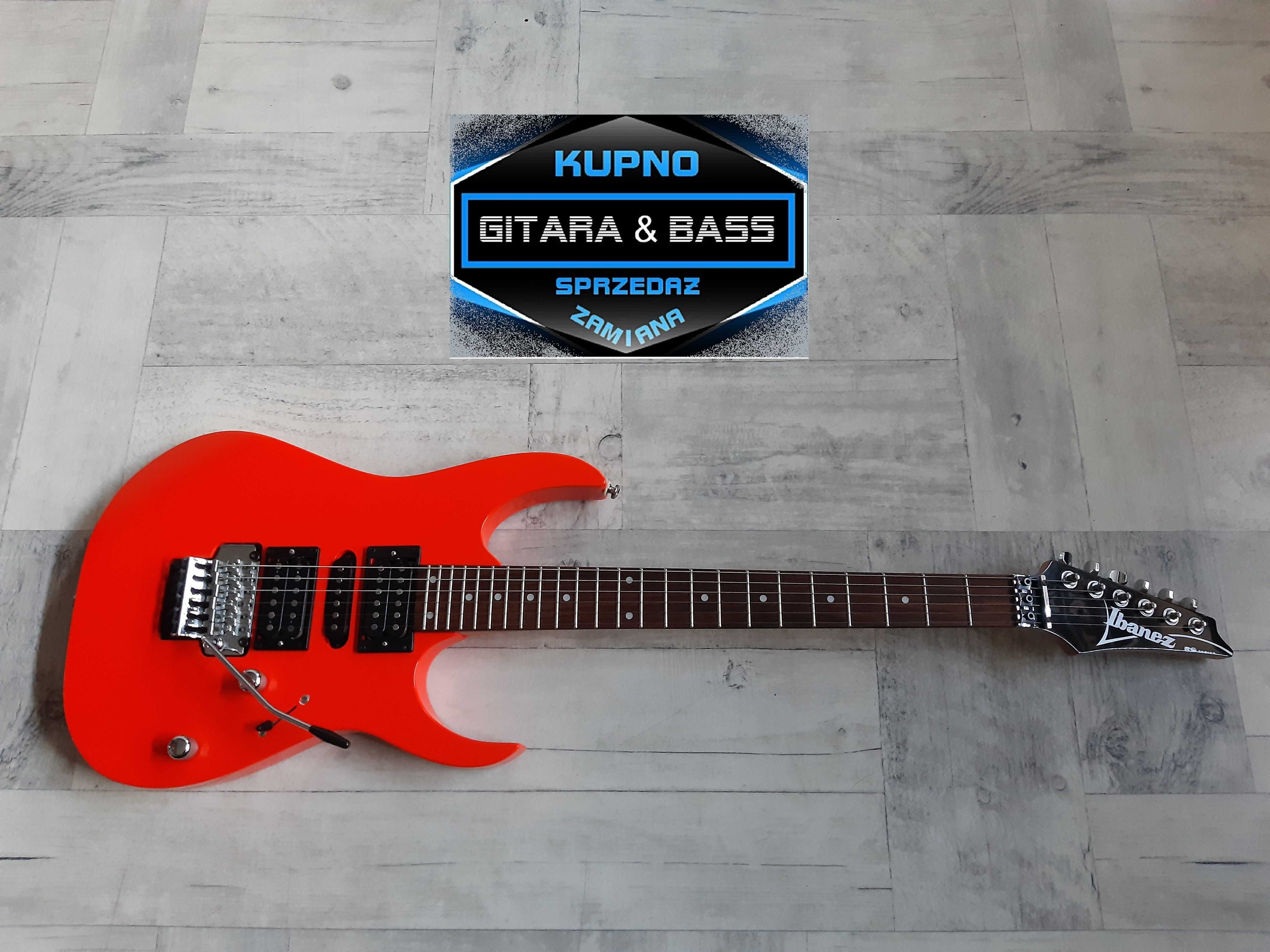 Gitara Ibanez RG 270 Red Orange Neon -Korea 1999r- wysyłka lub zamiana