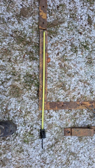 Wielkie zawiasy do dużej brama, stodoły. Komplet