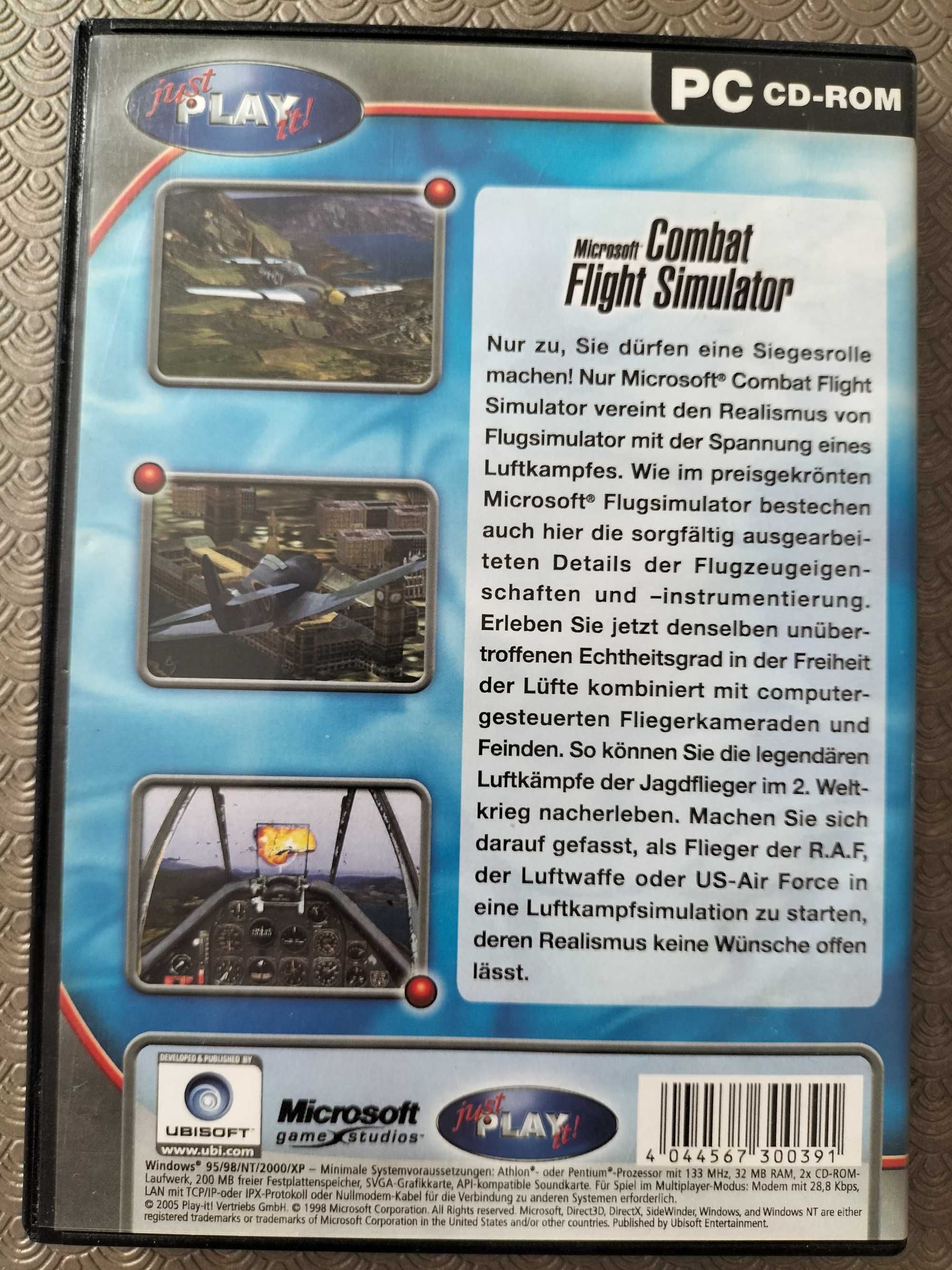 Microsoft Combat Flight Simulator gra PC