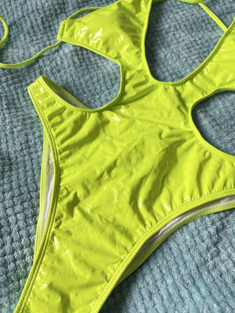 Strój kąpielowy neon XL nowy
