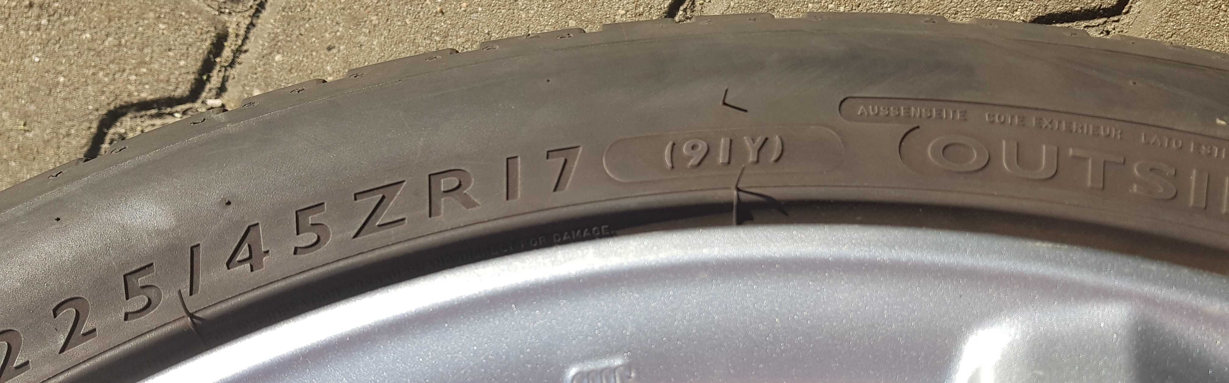 Opony letnie 225/45R17 dunlop możliwa   tania wysyłka