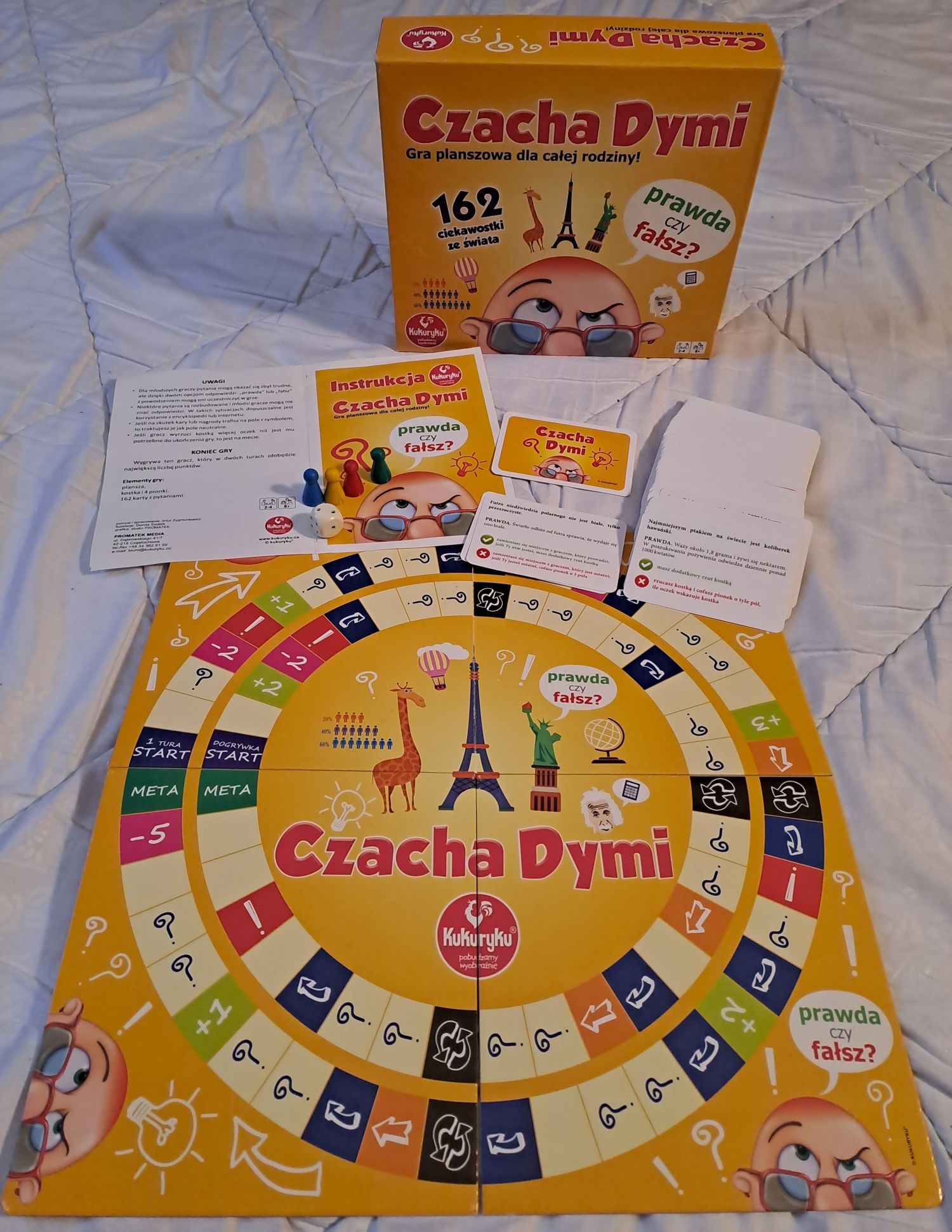 Czacha dymi gra planszowa