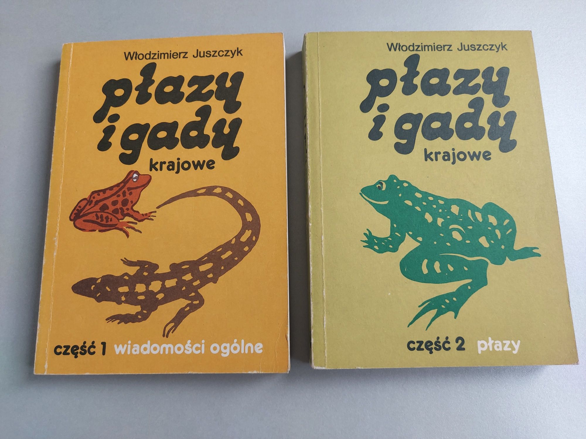 Płazy i gady krajowe - Włodzimierz Juszczyk. Dwa tomy