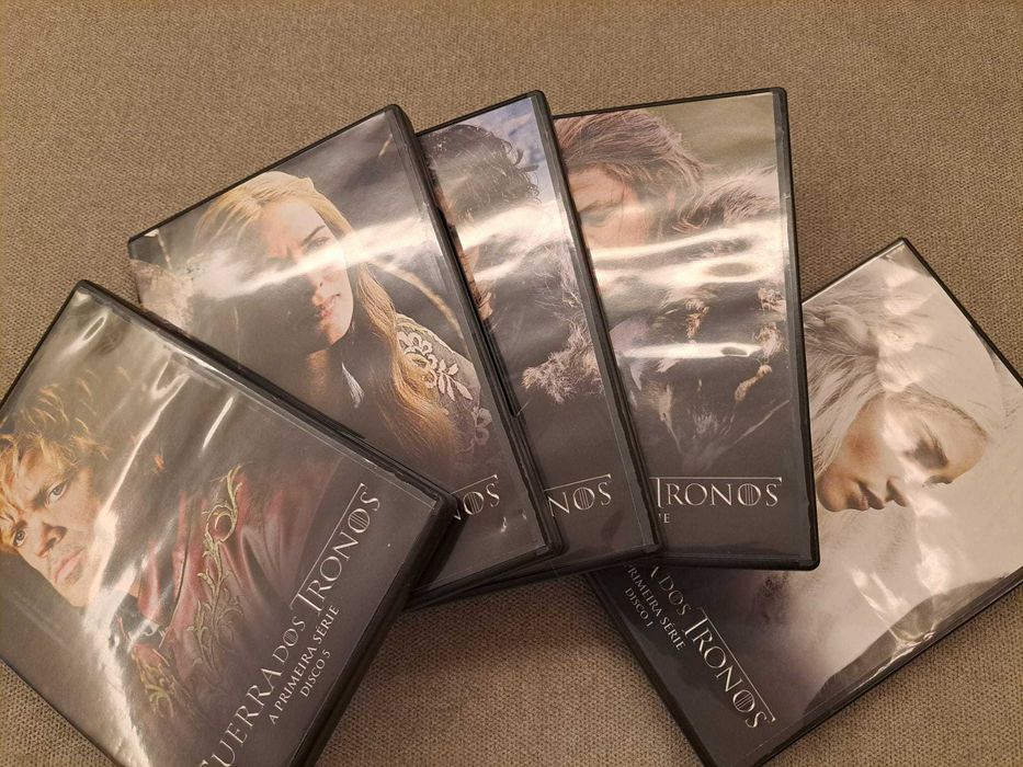 Primeira temporada completa "Guerra dos Tronos" (DVD)