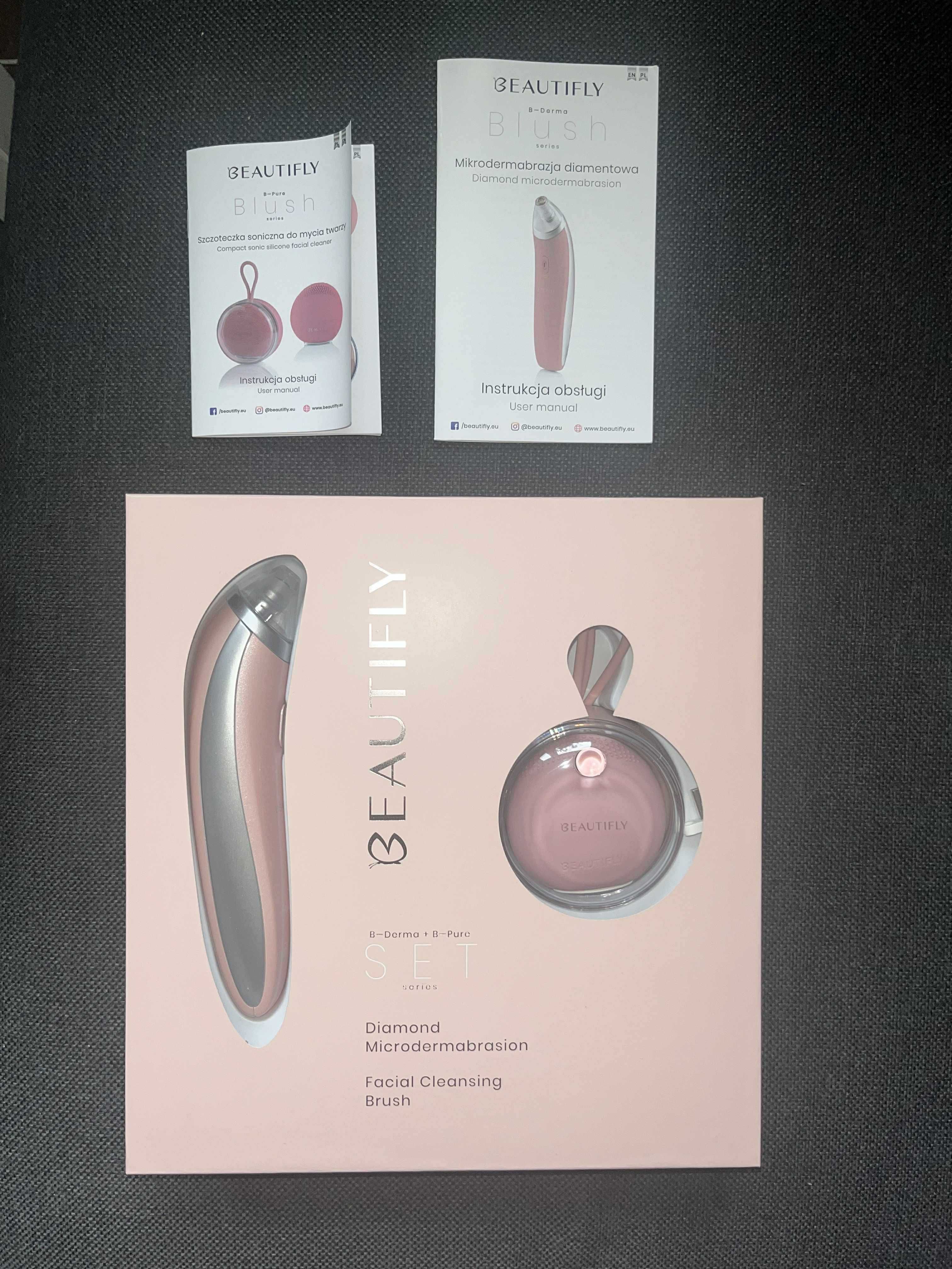 mikrodermobrazja + szczoteczka soniczna BEAUTIFLY B-Derma + B-Pure