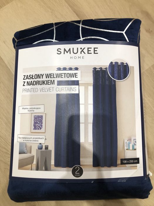 Zaslony granatowe nowe