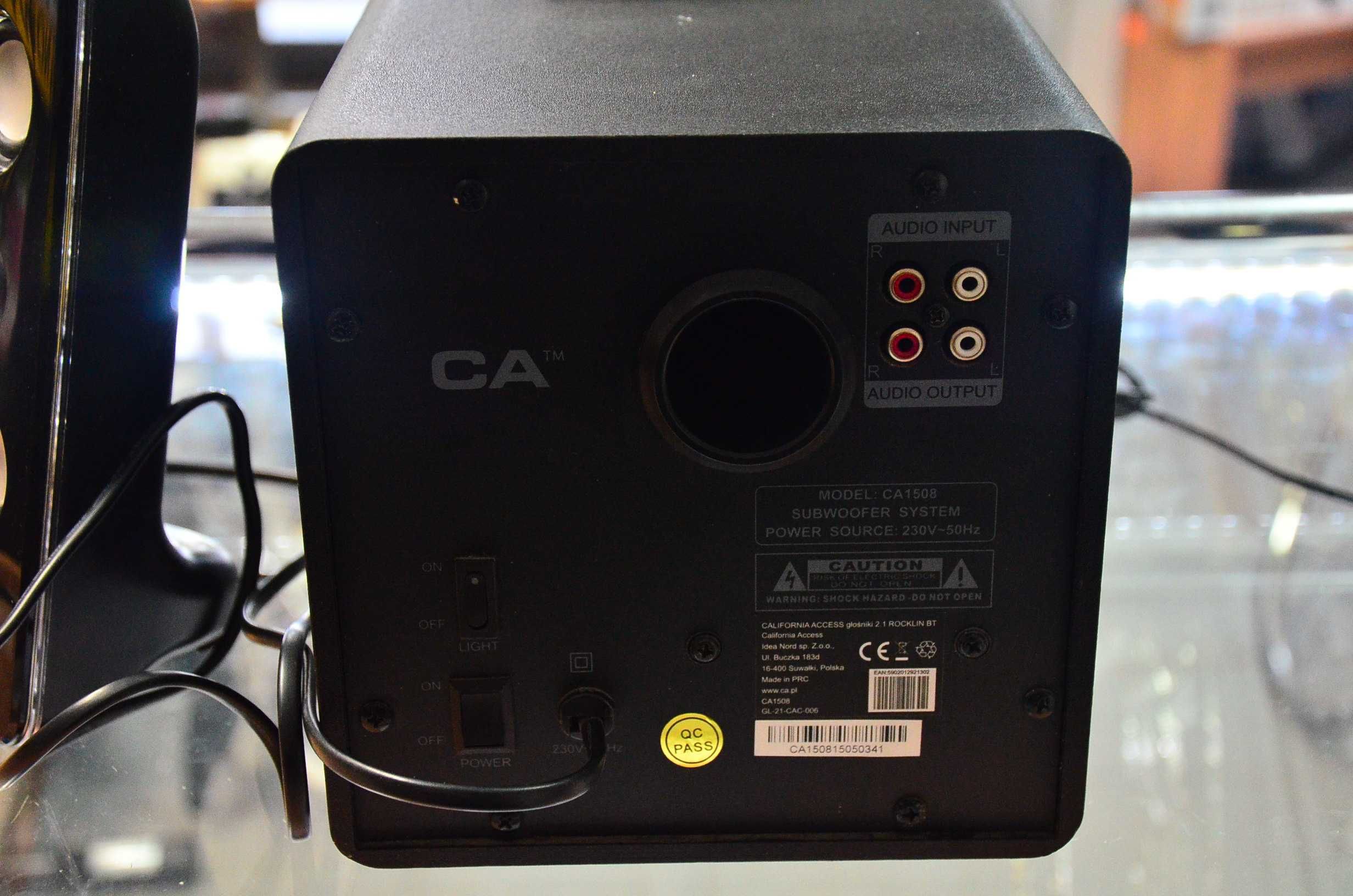 Głośniki 2.1 bluetooth California Access CA1508 komis Madej Tarnów
