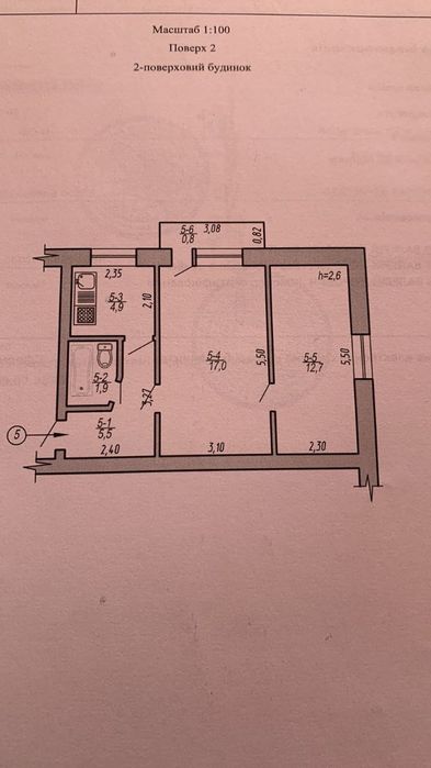 Продам двухкомнатную квартиру