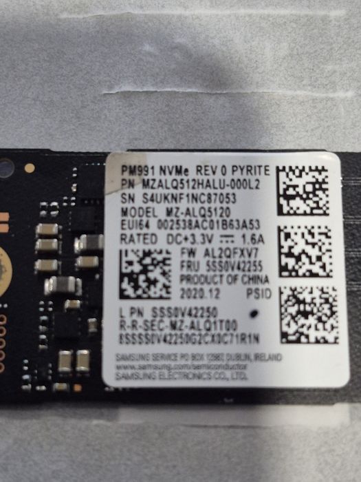 Dysk SSD M2 Nvme 512GB (2242) win 11Pro (9)(