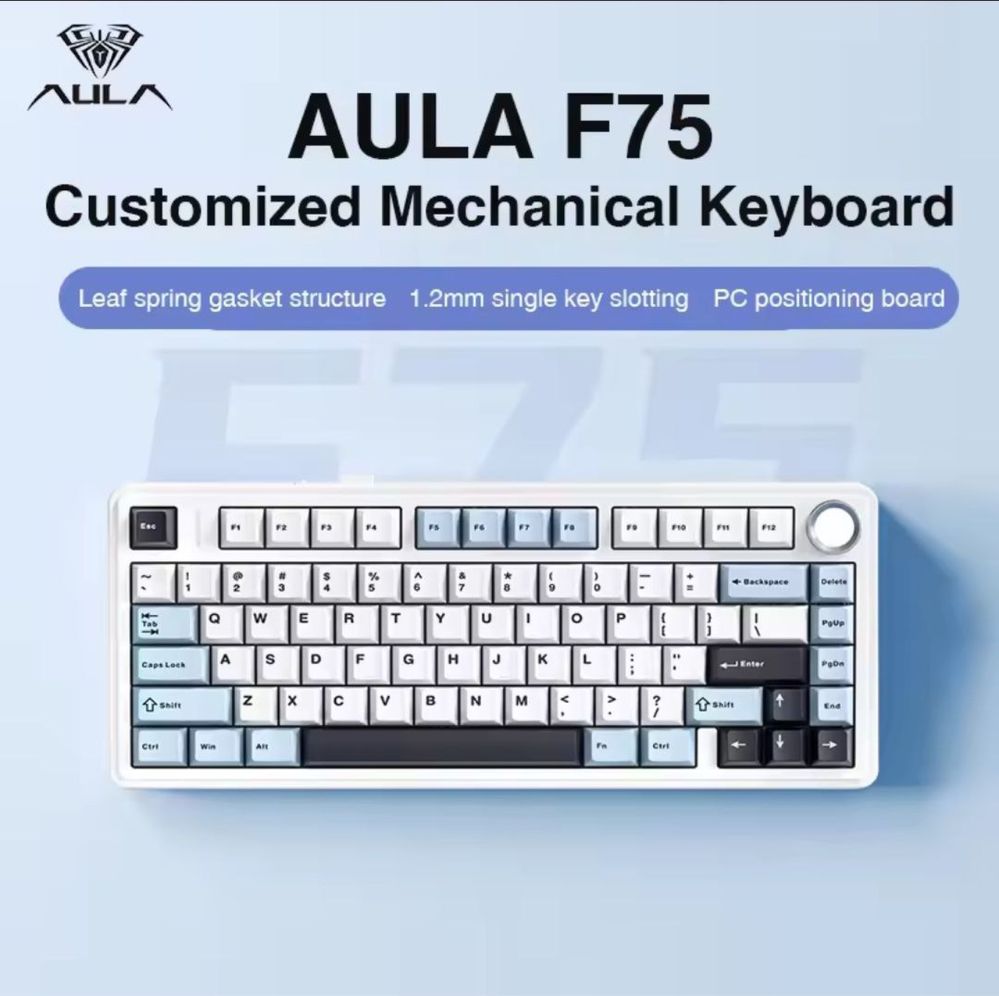 Без провідна клавіатура AULA F75 2.4G