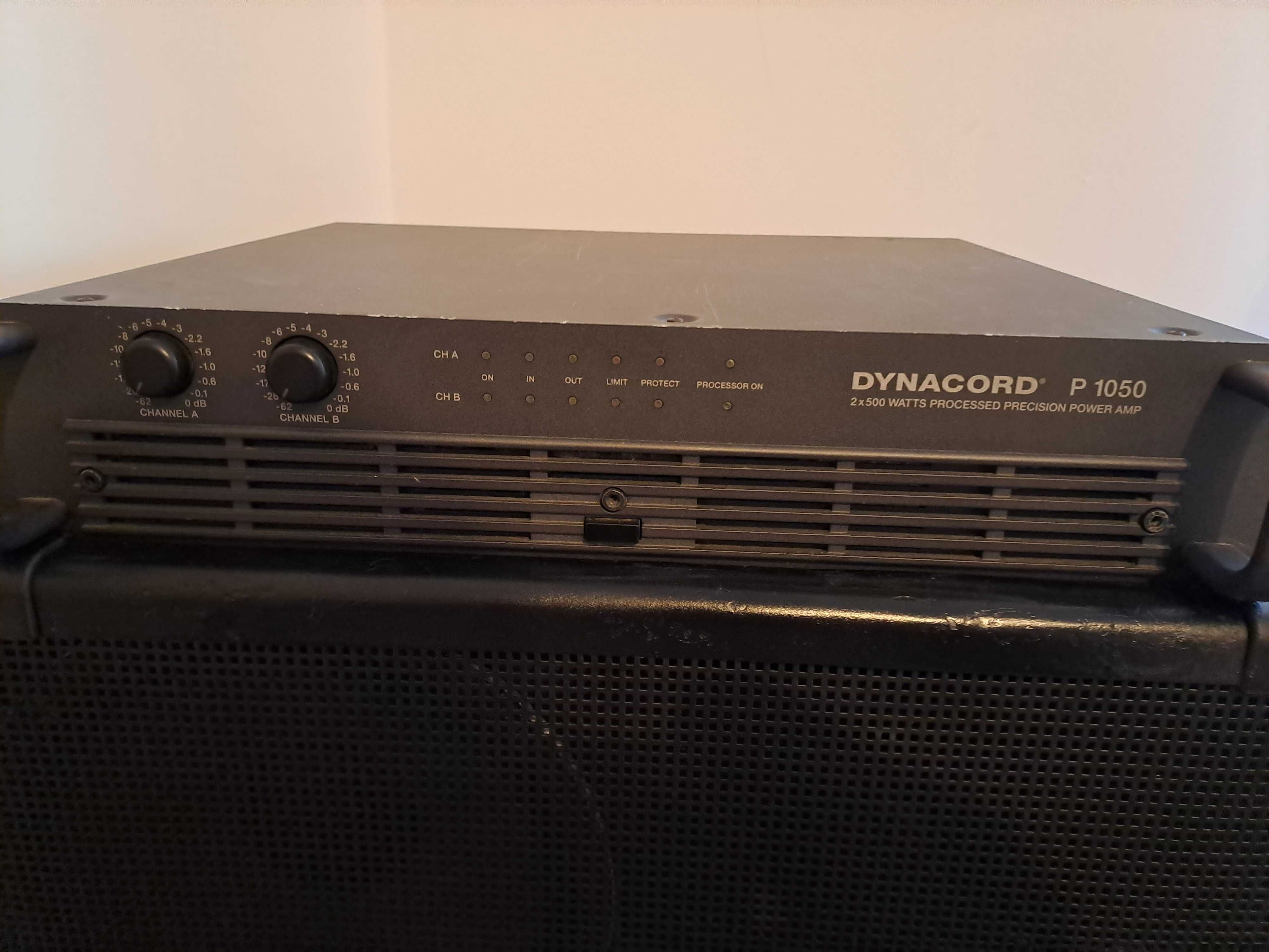 Dynacord - zestaw nagłośnieniowy końcówka mocy P1050 + kolumny SRX15.3