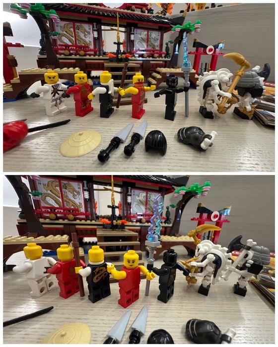 Rezerwacja. Unikat! LEGO Ninjago 2507 Świątynia Ognia KOMPLET