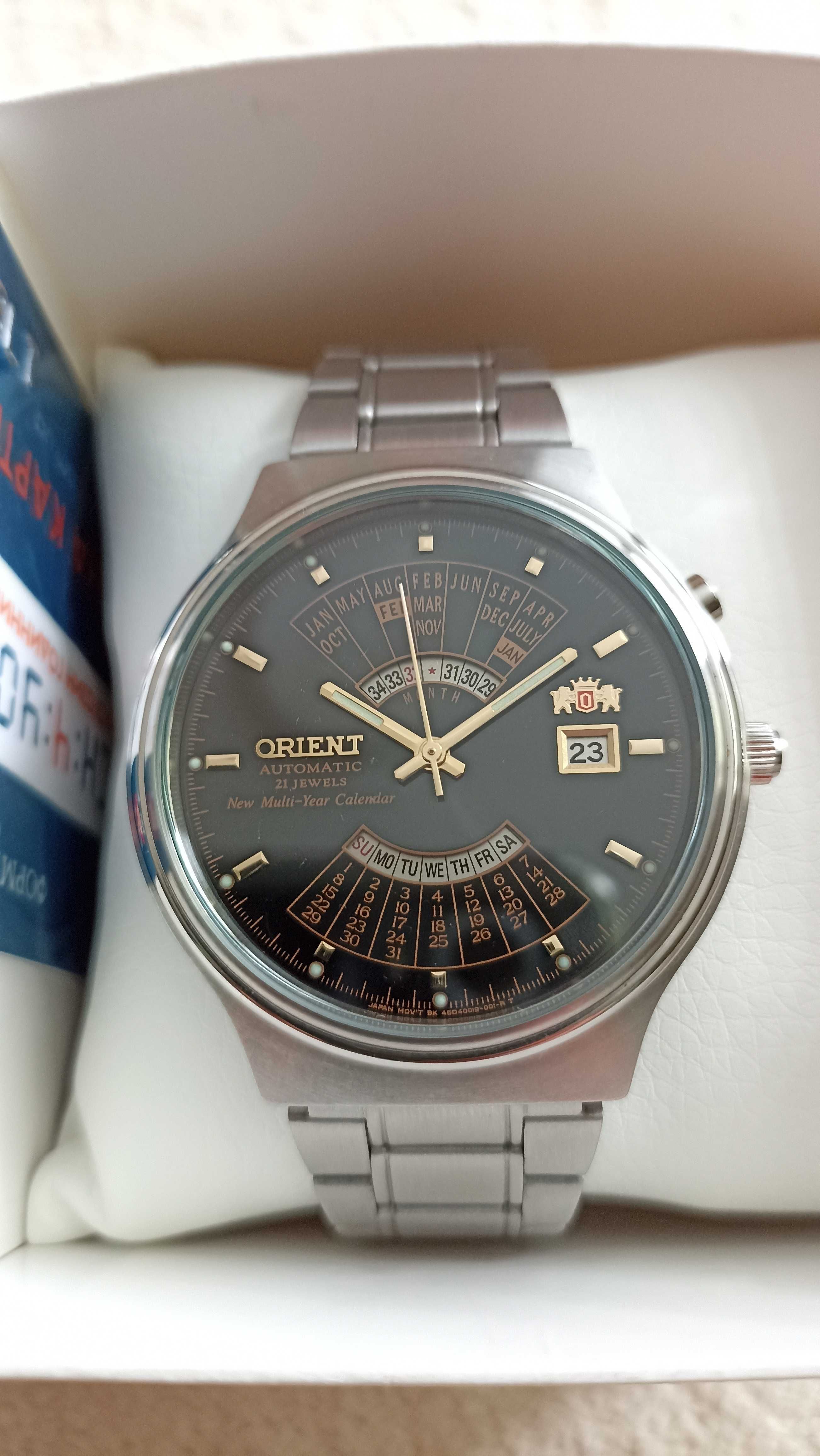 Часы мужские Orient мультикалендарь