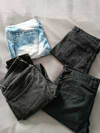 Spodnie młodzieżowe jeansowe chłopięce