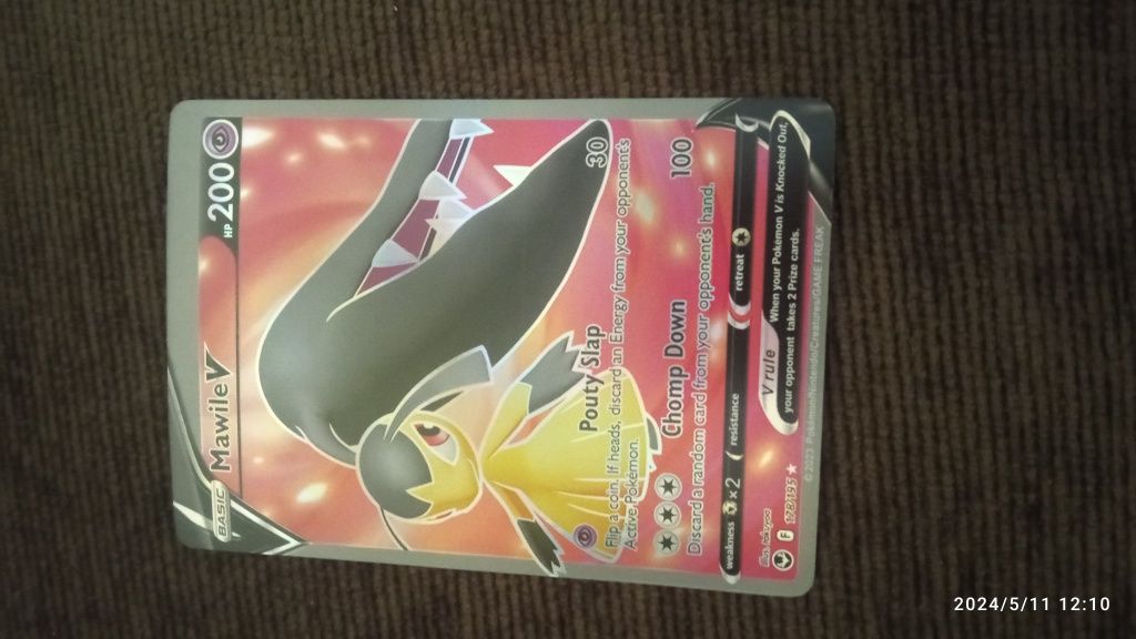 Karta pokemon mawile V