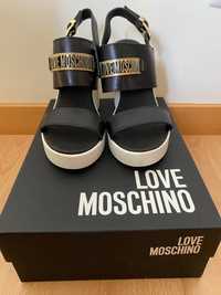 Sapatos novos Love Moschino Tam.37