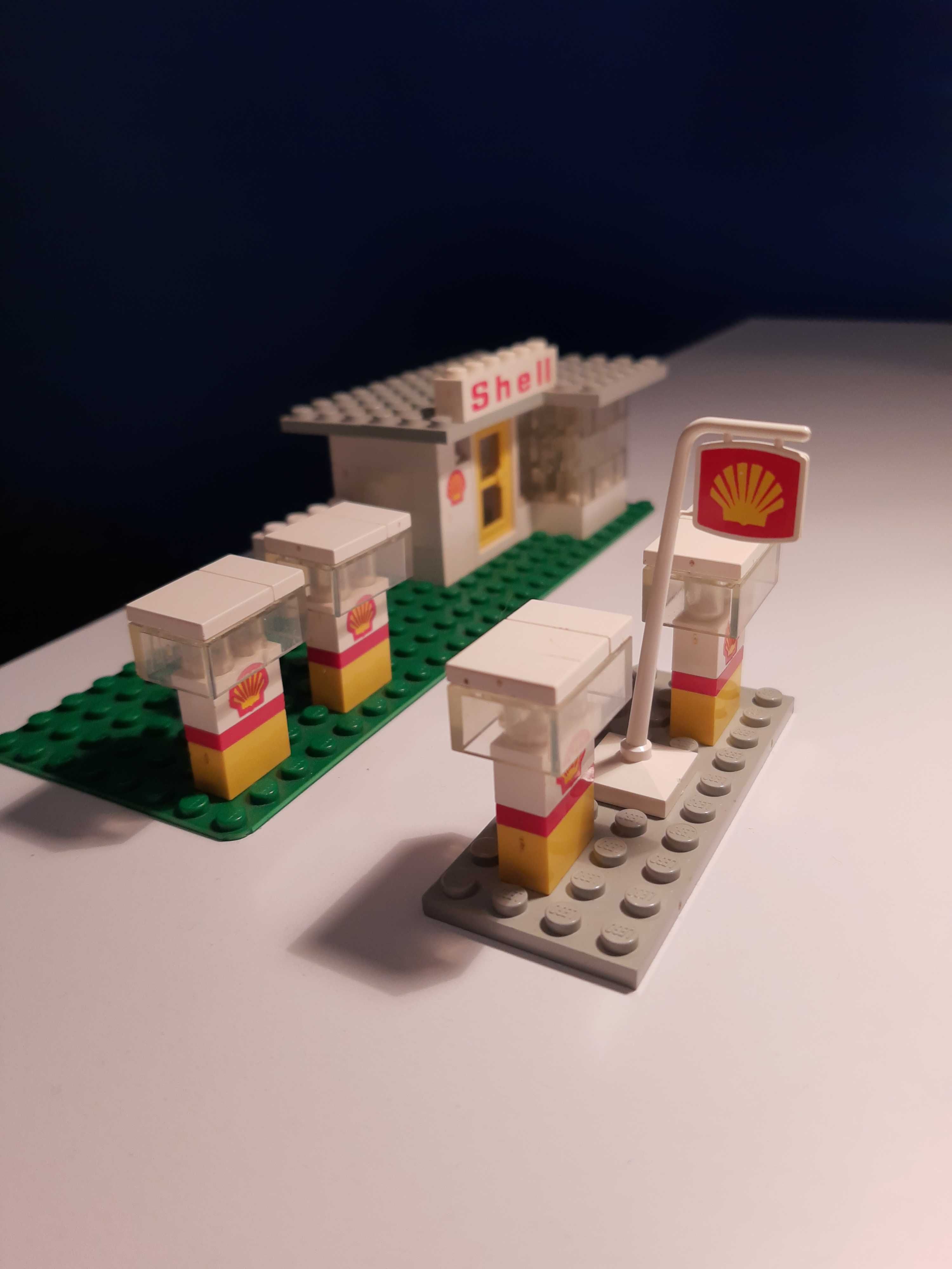 Klocki Lego kolekcjonerskie stacja benzynowa Shell 690 z 1974 roku