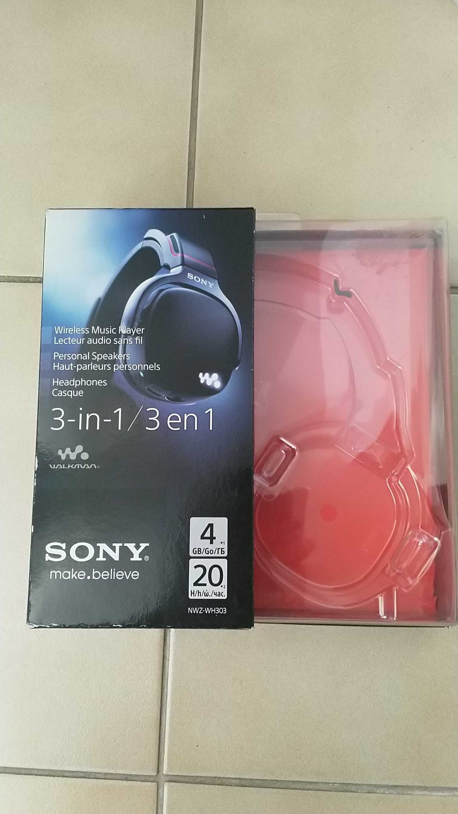 Sony NWZ-WH303 odtwarzacz MP3 z zewnętrznymi głośnikami