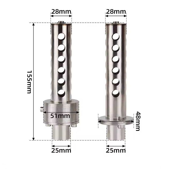 Silenciador DB Killer Universal Ajustável 48mm/51mm