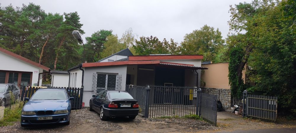 Garaż, warsztat, magazyn +  mieszkanie 2 pok. Miedzeszyn - Wawer
