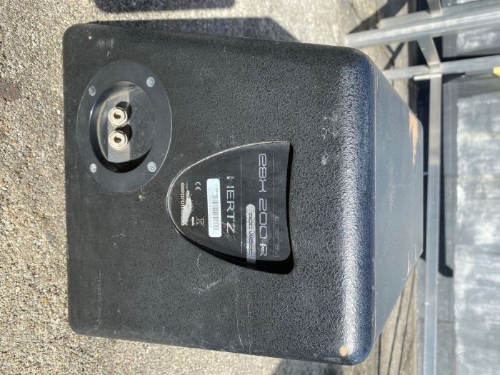 Subwoofer hertz + amplificador focal