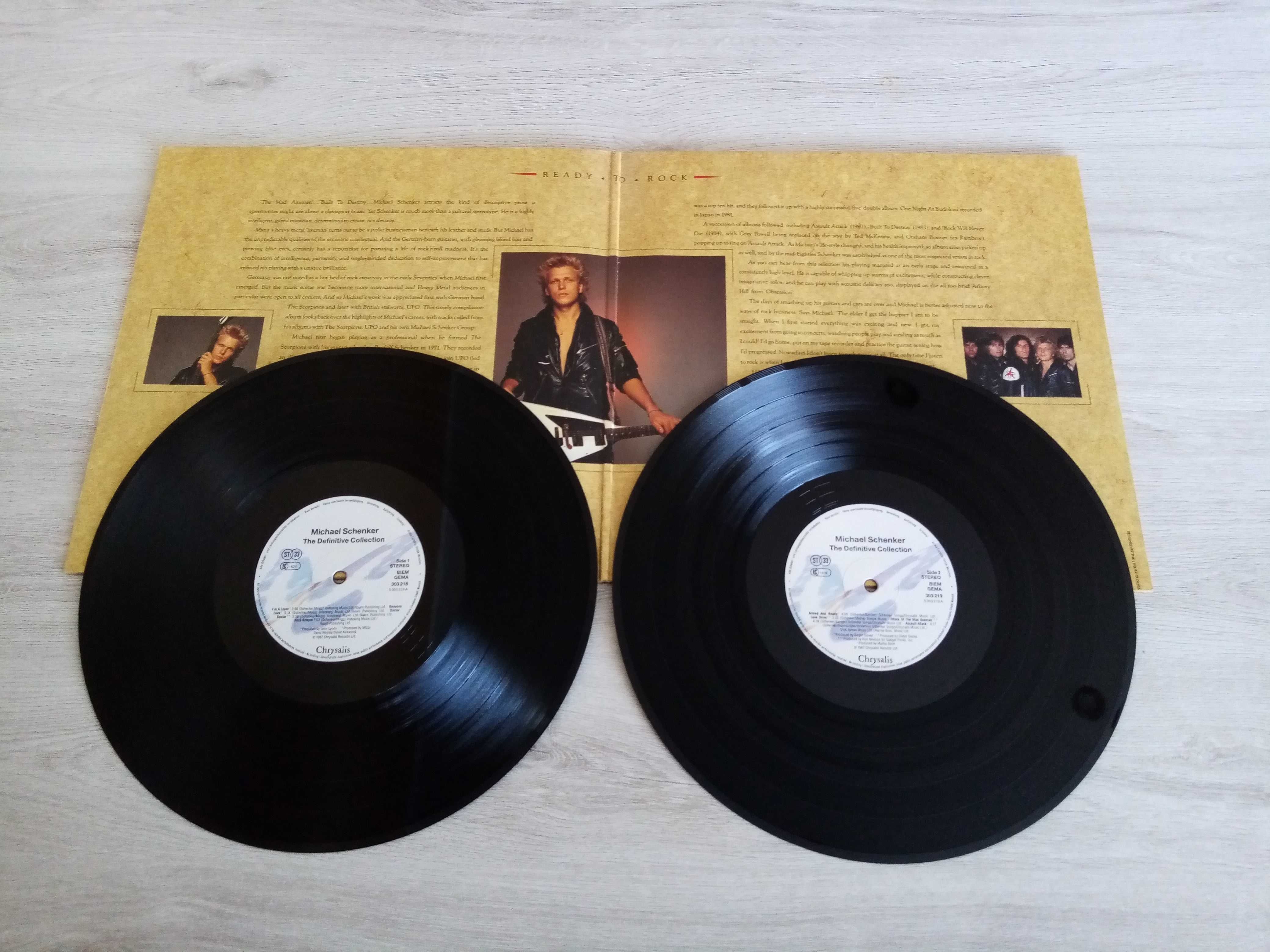 Michael Schenker  Portfolio  2xLP  WINYL  EX/EX