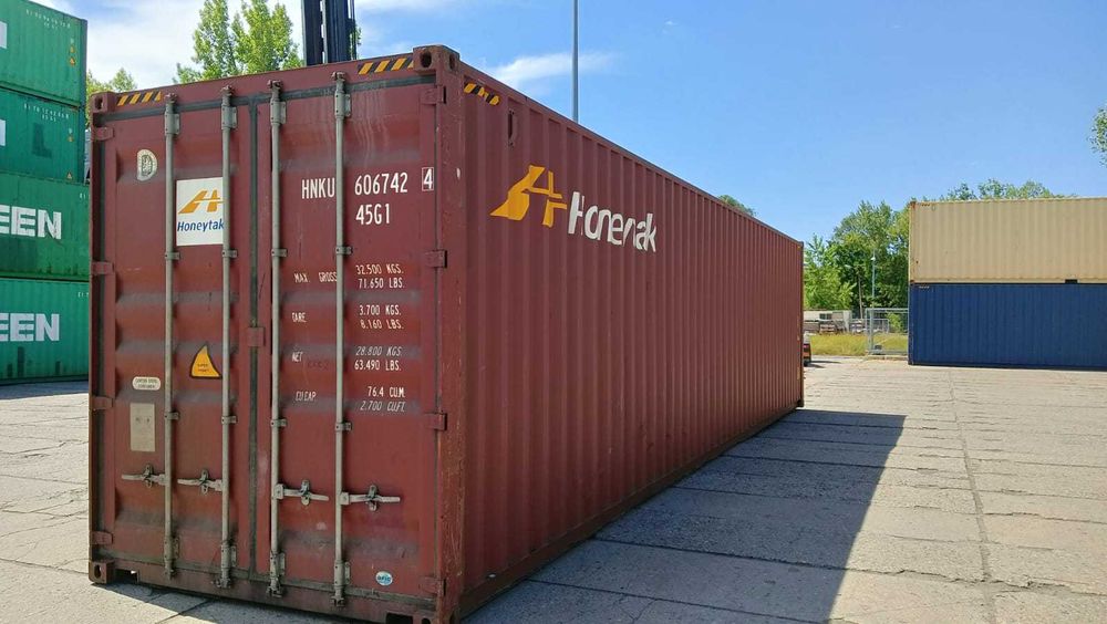 Kontener Morski 40 HC / 12 metrów / PZ