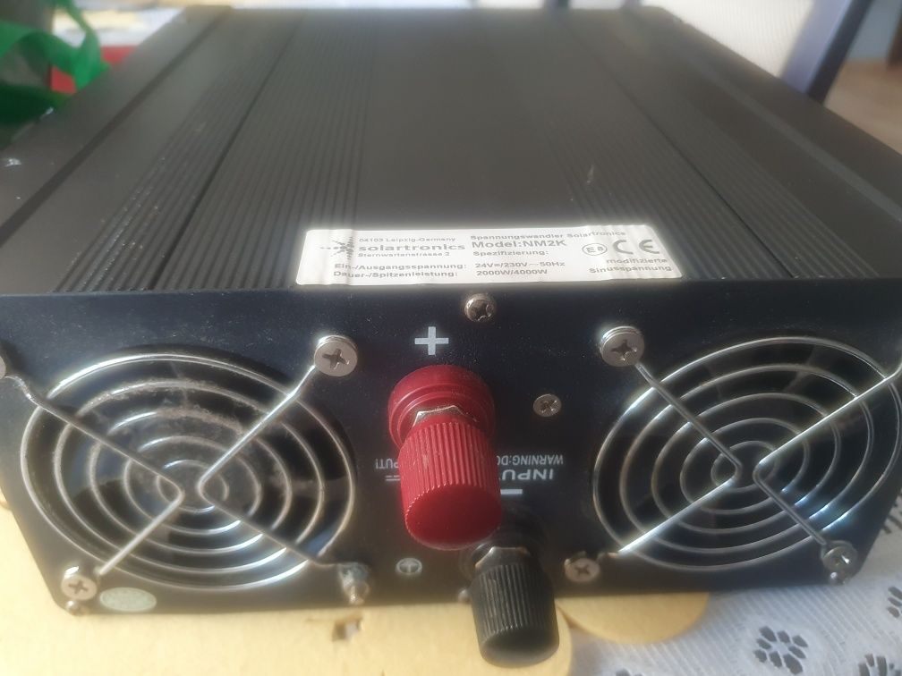 Inwerter,przetwornica 24v 2000w solartronics